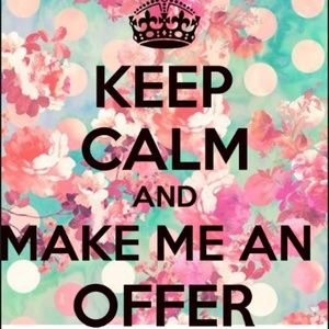 All reasonable offers accepted!